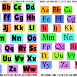 Free Printable Alphabet Letters Upper and Lower Case PDF
