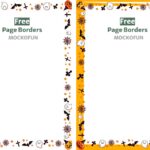 Halloween Page Borders