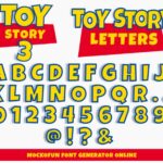 Toy Story Letters