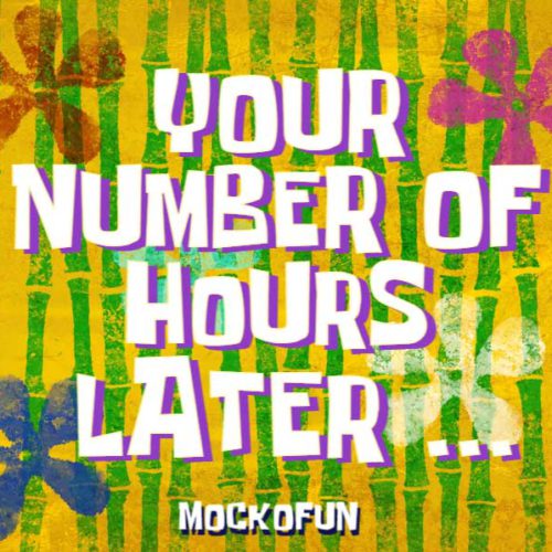 [FREE] SpongeBob Time Card Generator MockoFUN