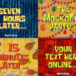 SpongeBob Time Cards