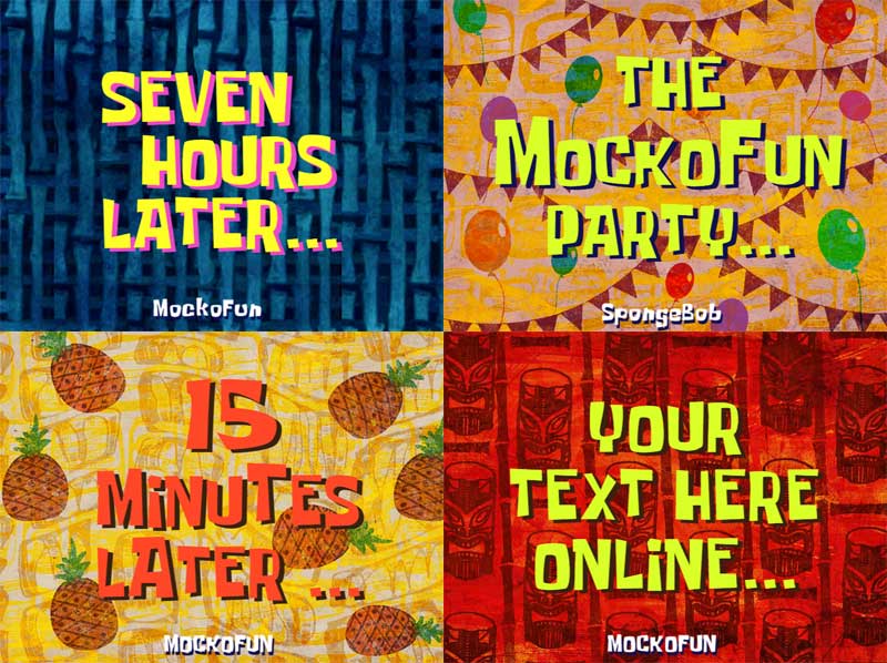 Best Spongebob Time Cards At Cody Schlater Blog