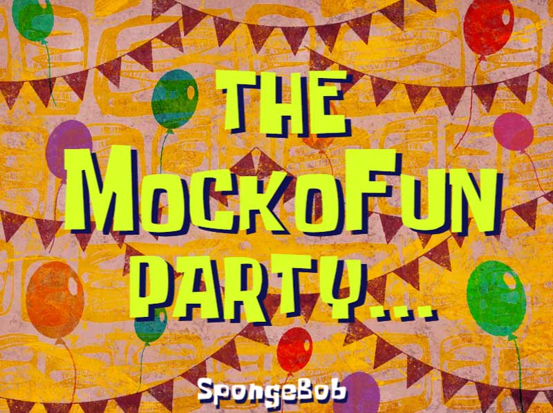 Spongebob Time Card Maker