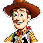 Woody Sticker