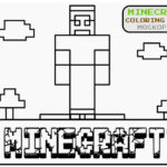 Minecraft Coloring Page Printable