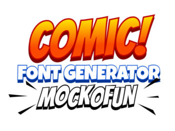 Comics Font Generator