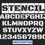 Stencil Text