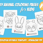 Coloring Pages of Animals for Kids