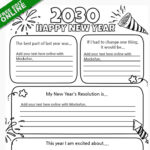 New Year Resolution Template