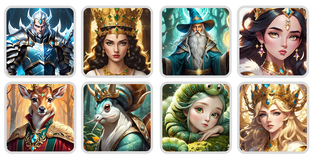 AI Fantasy Portrait Generator