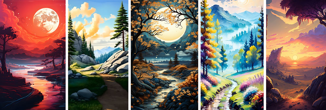 AI Landscape Generator - MockoFUN