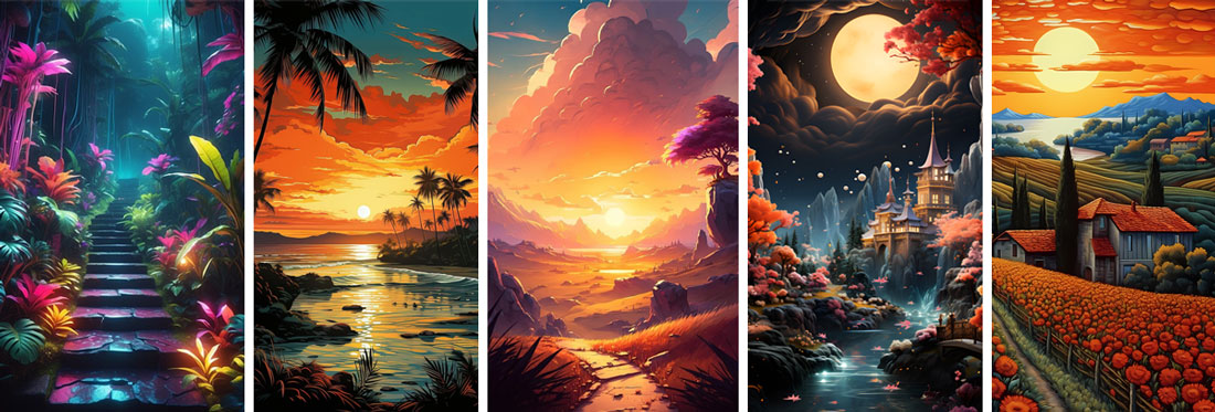 AI Landscape Generator - MockoFUN