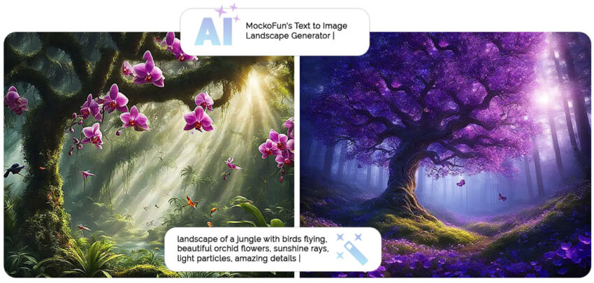 AI Landscape Generator - MockoFUN