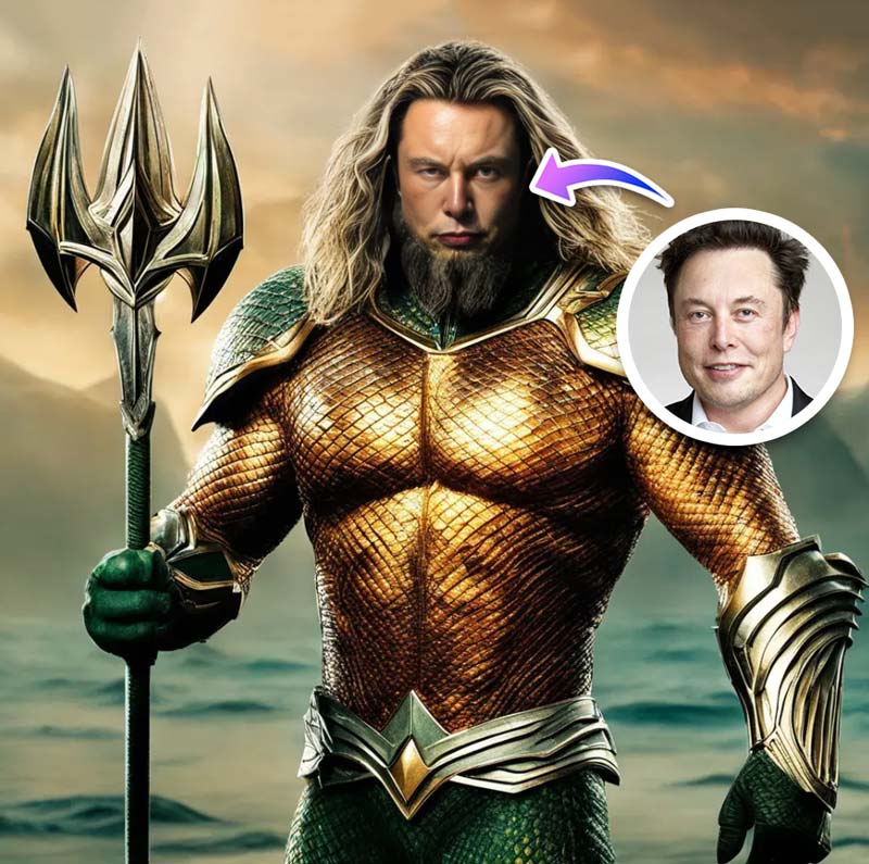 Aquaman Face Swap