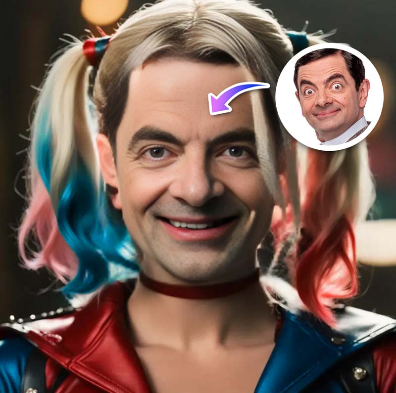 Mr Bean Face Swap