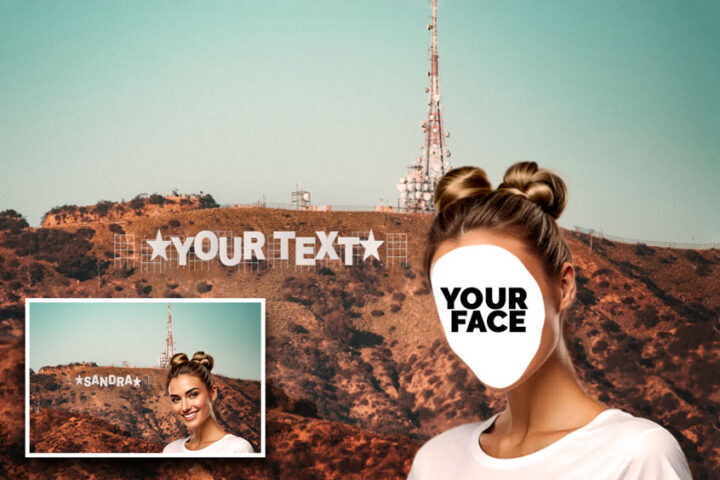 Hollywood Sign Generator - MockoFUN