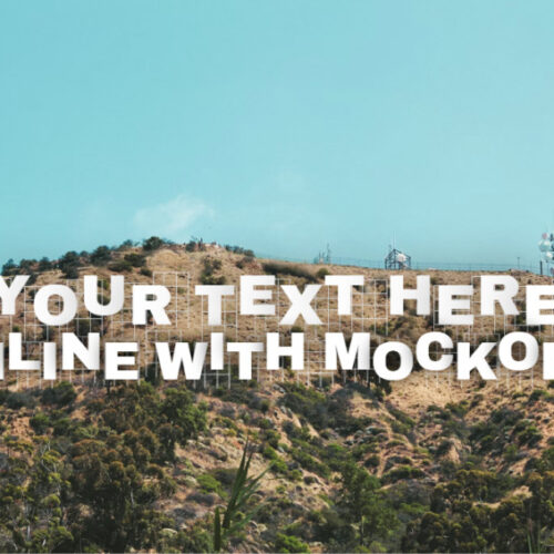 Hollywood sign generator mockofun