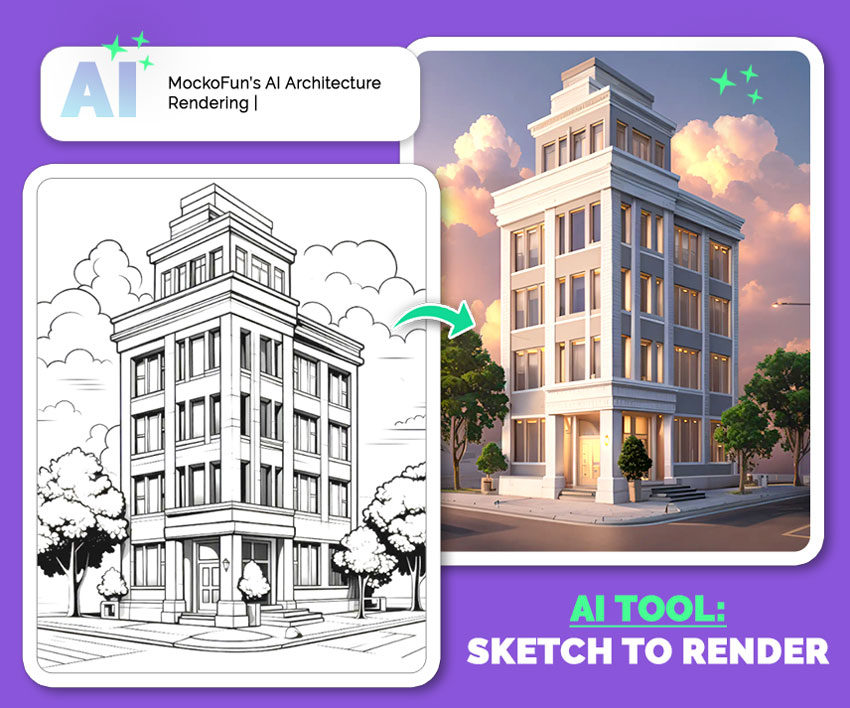 AI Architecture Rendering