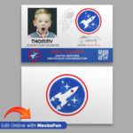 NASA ID card