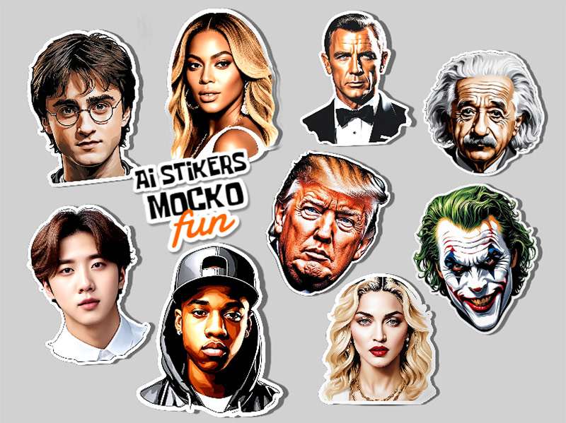 Custom Face Stickers