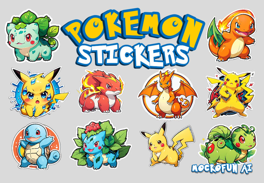 Pokemon Stickers