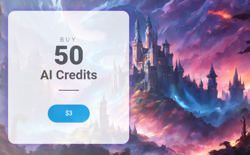 50 AI Credits MockoFUN