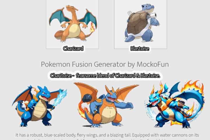 Pokemon Fusion Generator
