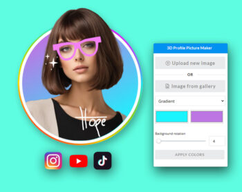 3D Profile Picture Maker
