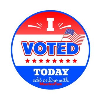 I Voted Sticker