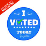 I Voted Today Sticker