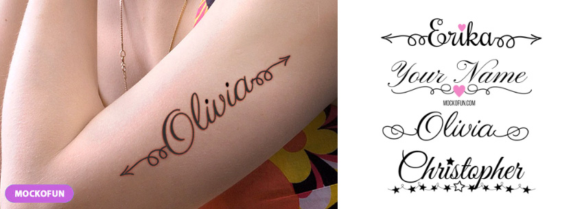 Name Tattoo Design