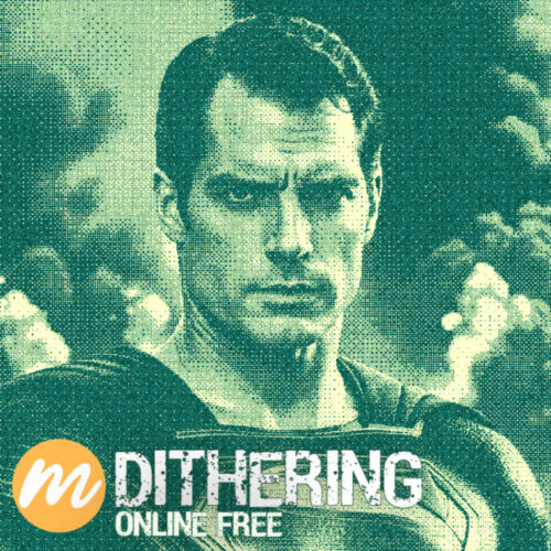Dithering image mockofun