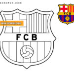 FC Barcelona Coloring Pages