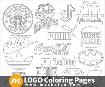 Logo Coloring Pages