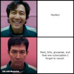 Squid Game Meme Template