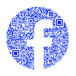 Facebook Logo QR Code