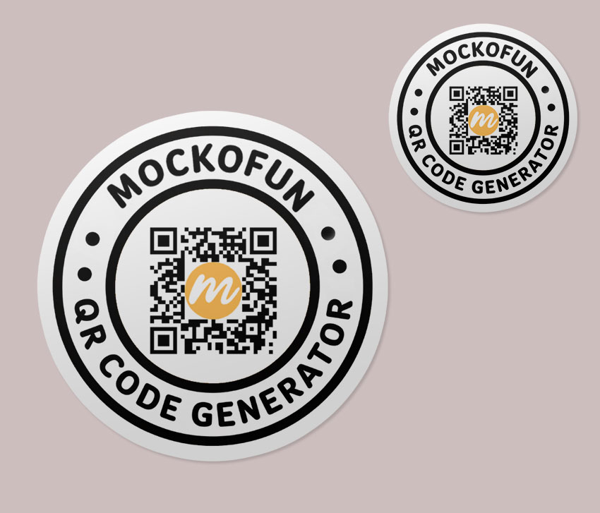 QR code stickers