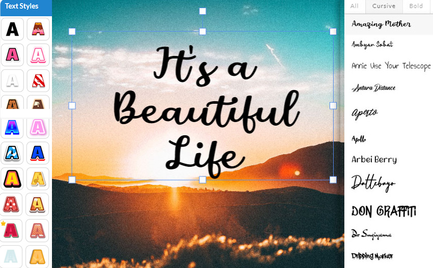 Add Text to Photo