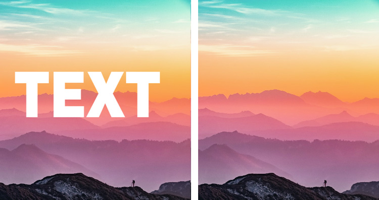 Delete Text From Image