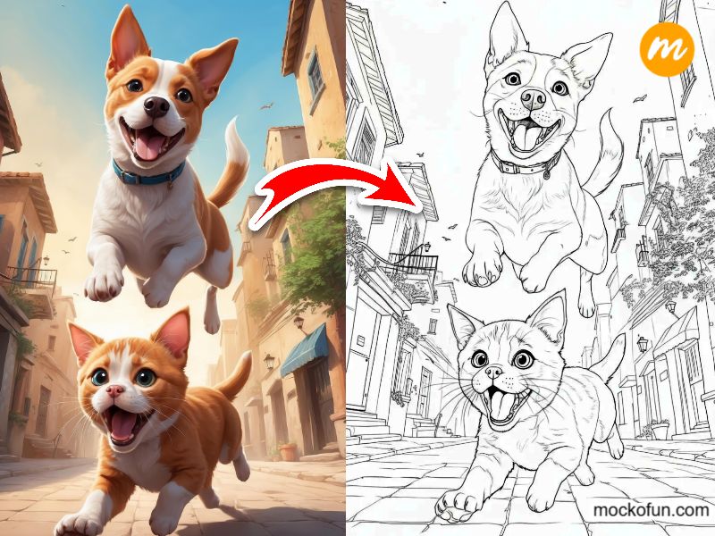 Photo to Coloring Page Converter