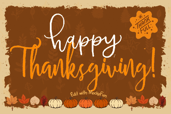 Happy Thanksgiving GIF