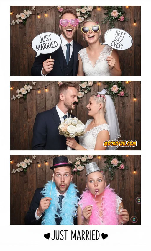 Wedding Photo Booth Strip