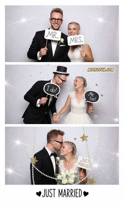 Wedding Photo Booth Strip