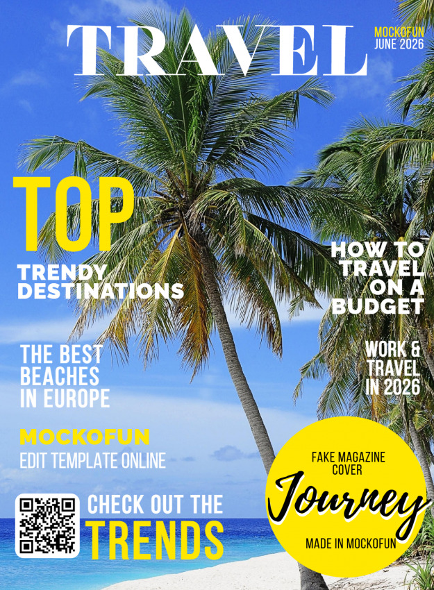Travel Magazine Cover