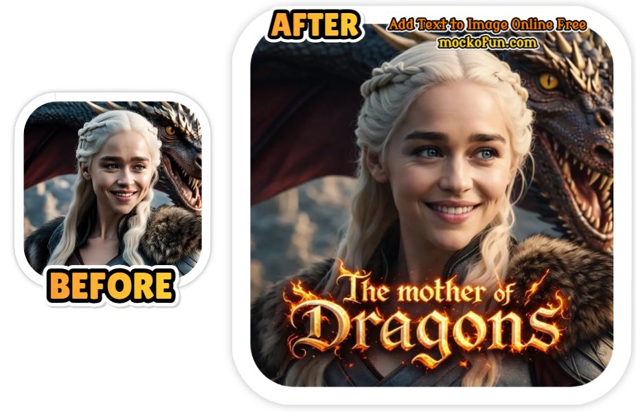 Text on Image Generator