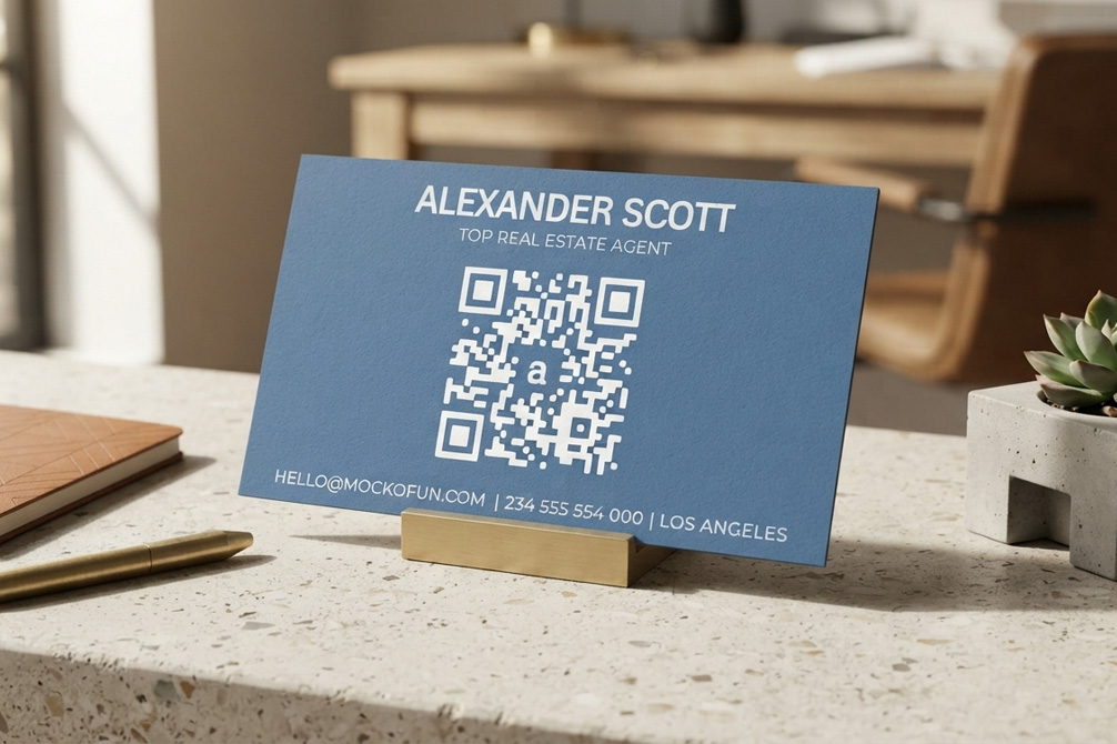 QR Code Business Card QR Code Business Card