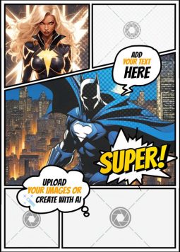 Comic Panel Template