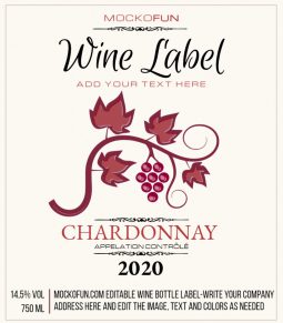 Custom Wine Label