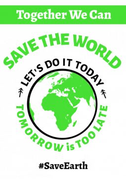 Save The World Poster